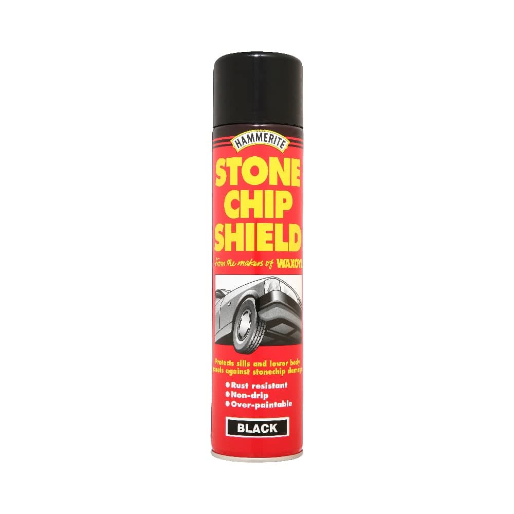 Hammerite 5092832 Stone Chip Shield Black 600ml (Aerosol)