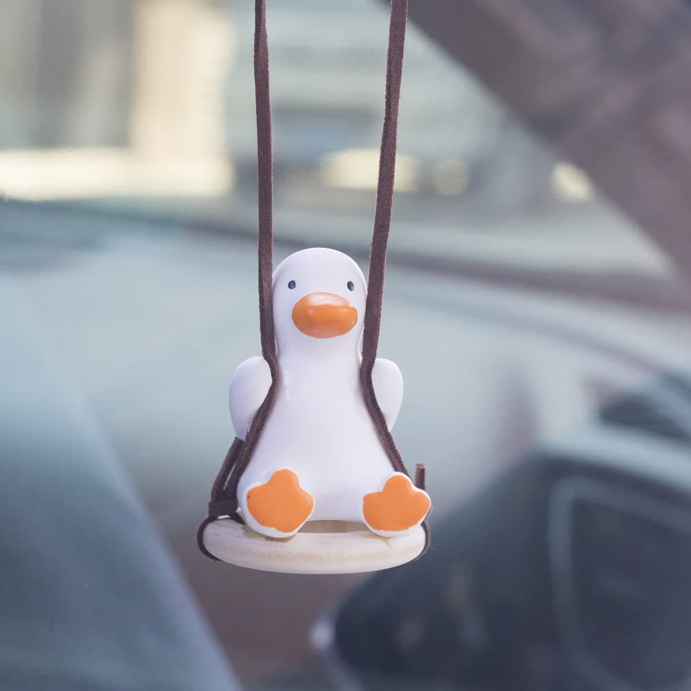 Swing Sitting Duck Car Pendant
