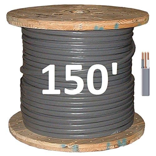 8/2 UF (Underground Feeder - Direct Earth Burial) Cable