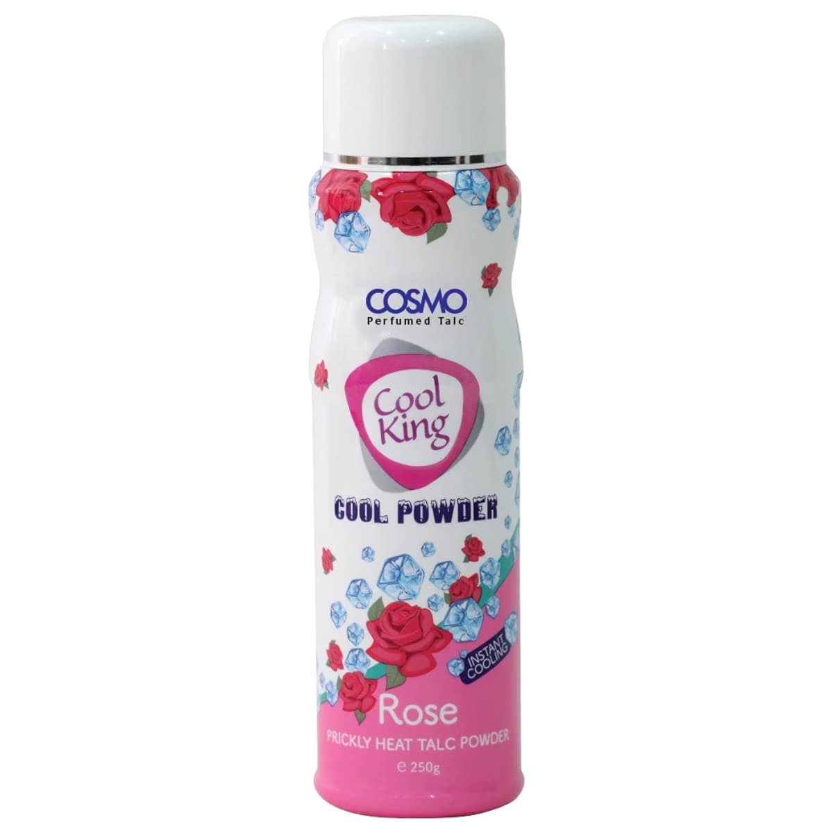 COSMO Rose Talc Cool Powder, 250gm