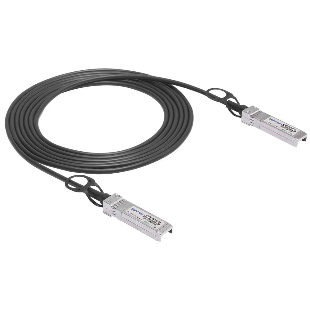 10G SFP+ DAC Cable, 2m (7ft) Passive Direct Attach Copper Twinax Cable for Cisco SFP-H10GB-CU2M, Ubiquiti, D-link, Netgear, Mikrotik, Open Switch Devices