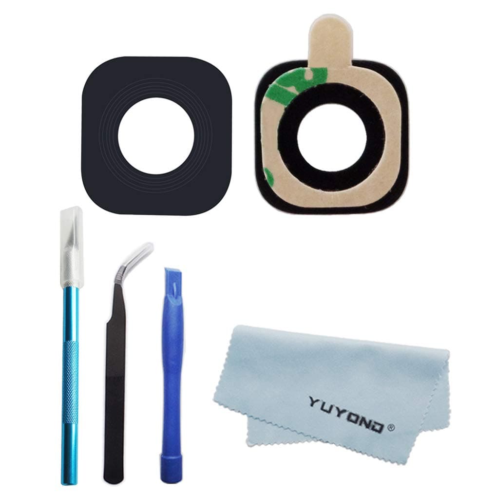 Back Rear Camera Glass Lens Replacement for Samsung Galaxy S8 Active G892 G892A G892U with Adhesive PreInstalled with Tools Set