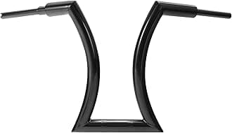 TCT-MOTORPARTS 20" Rise 2" Hanger Handlebar Fits for Harley Softail Slim Sportster 1200 883 XL Softail Fatboy