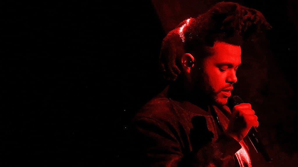 The Weeknd Poster 12" x 18" Multicolour