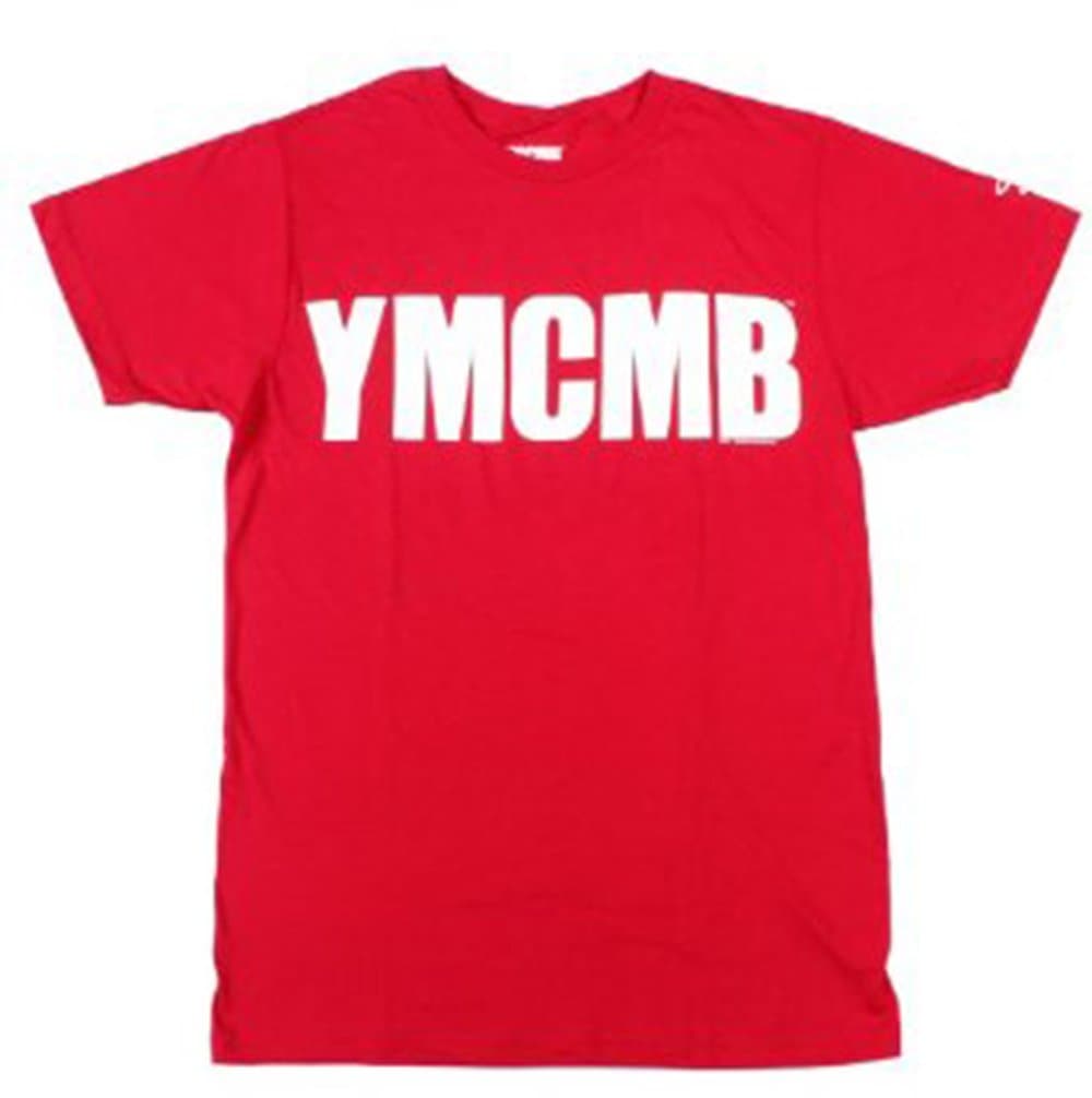 YMCMB Red Logo Slim-Fit T-Shirt Size : Medium