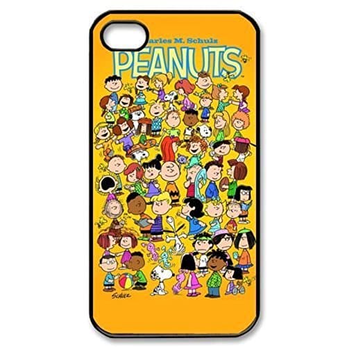 snoopy peanuts chalie Pattern Silicone Rubber Non-slip Protective Cover Case Skin For Apple iPhone 5 5S