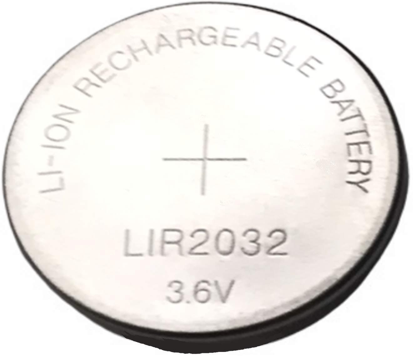 1 X Eunicell LIR2032 CR2032 Rechargeable Button Cell Battery