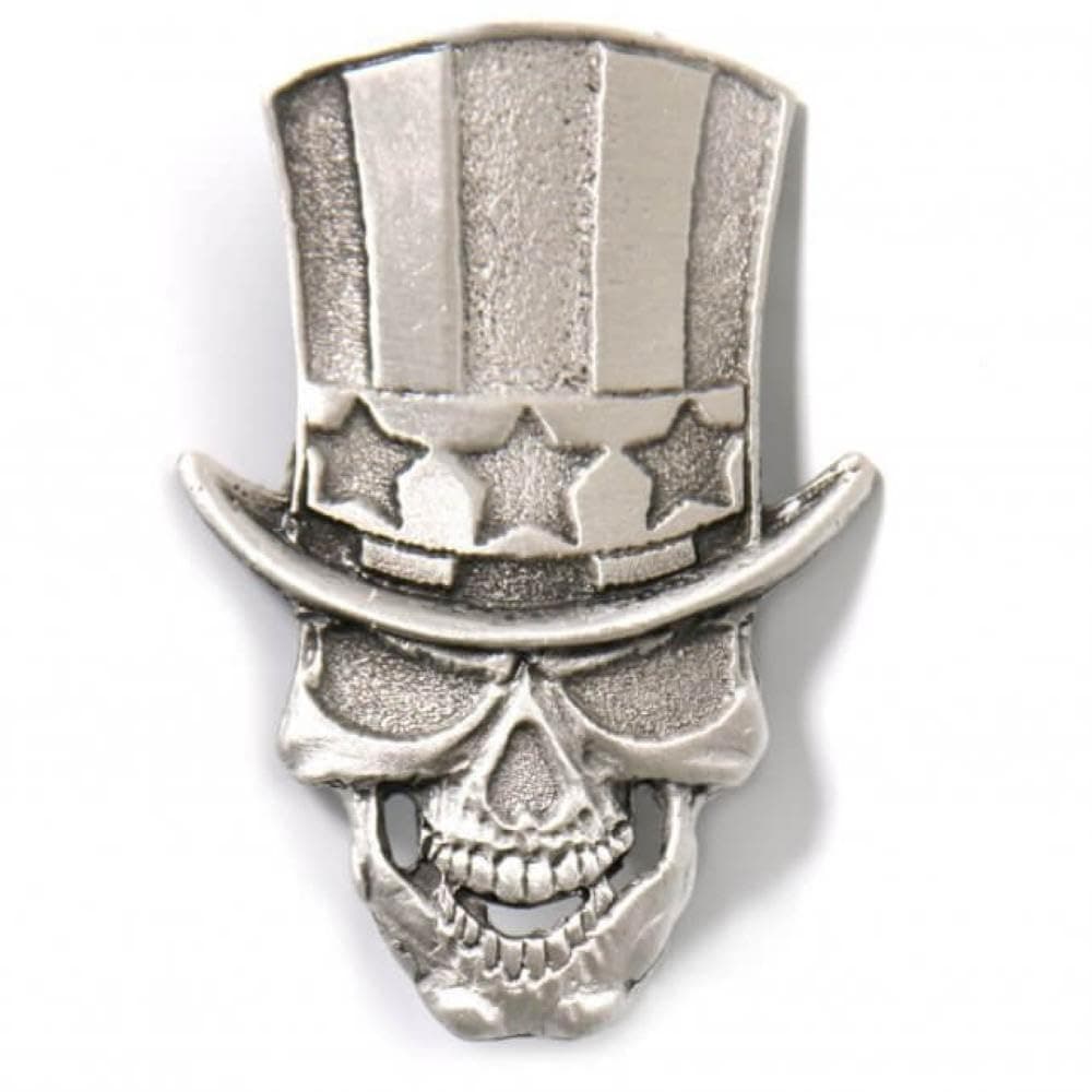 Uncle Sam Skull Pin