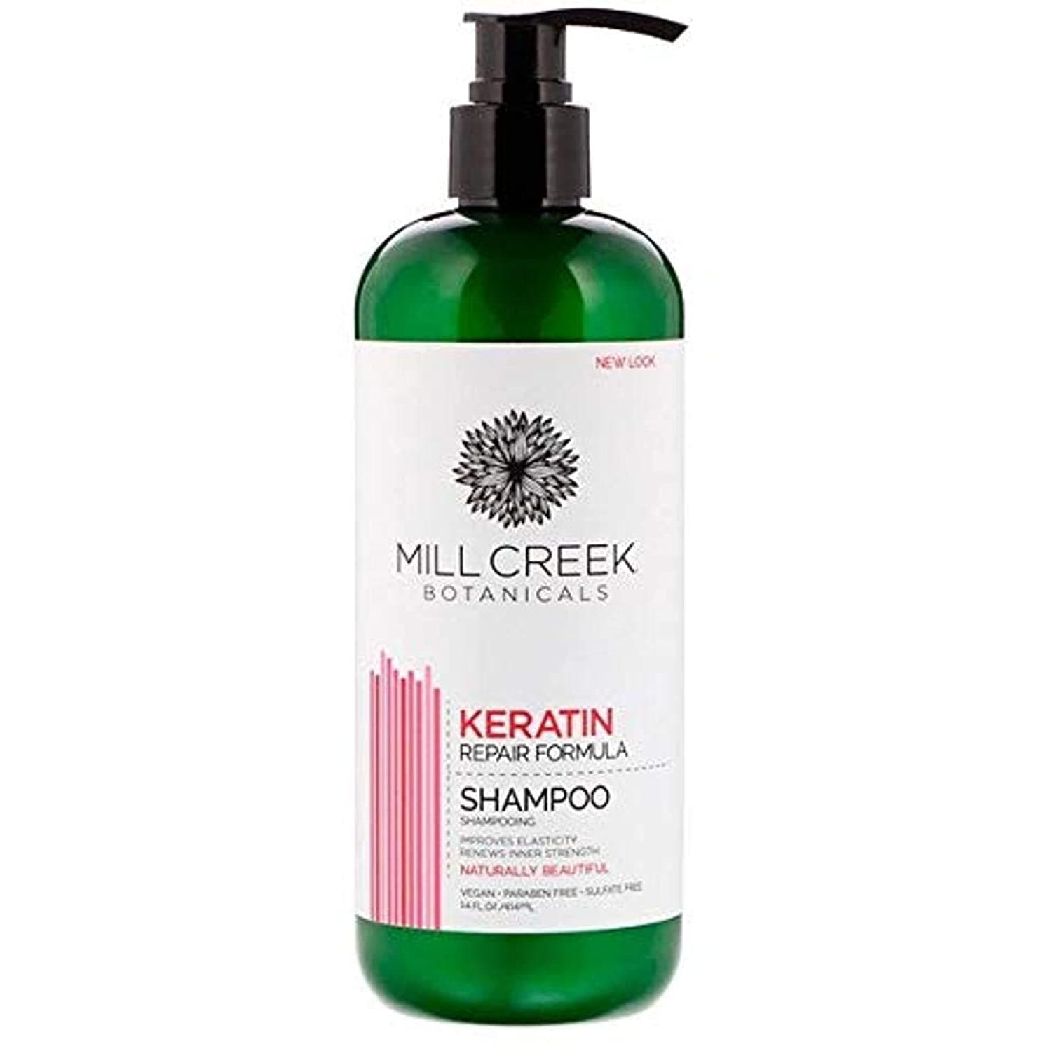 Mill Creek Botanicals Keratin Shampoo, 14 oz