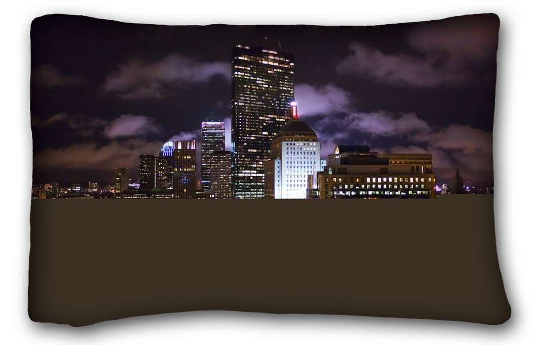Custom City Rectangle Pillowcase 20x30 inches (one side) suitable for Full-bed