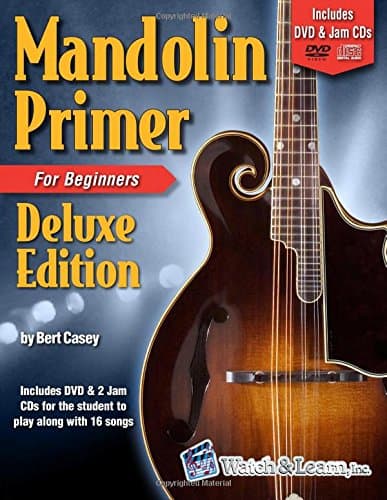 Mandolin Primer Book for Beginners Deluxe Edition with DVD and 2 Jam CDs Paperback – June 11, 2015