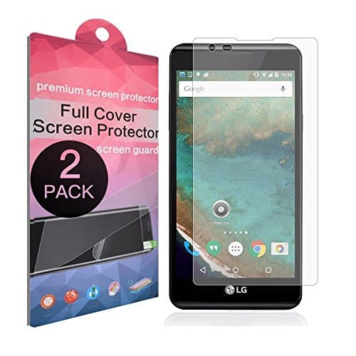 [2-Pack] LG Tribute HD Screen Protector,SupThin [Full Coverage][Case Friendly][Bubble-Free][Anti-Scratch] HD Clear Screen Protector for LG Tribute HD /LG X Style LS676