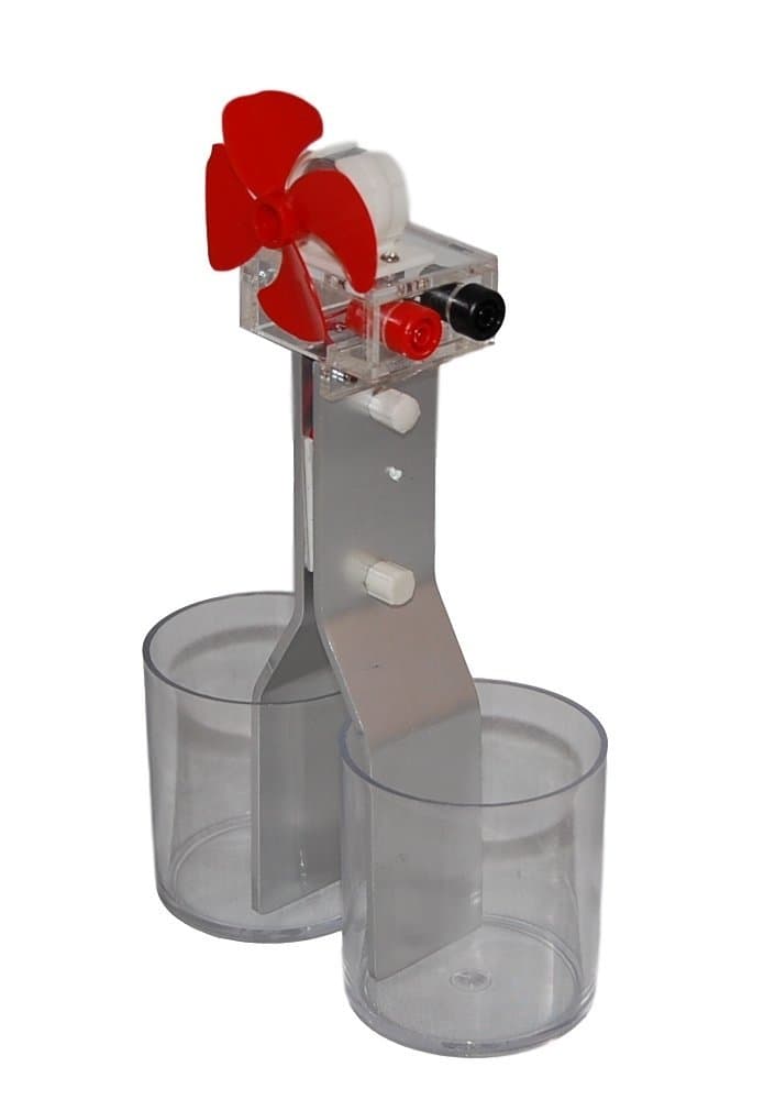 Thermoelectric Generator Demonstration Kit – Peltier Module Seebeck Effect Physics Lab Apparatus with Fan, 4mm Terminals & Dual Water Cups for STEM Energy Conversion Experiments