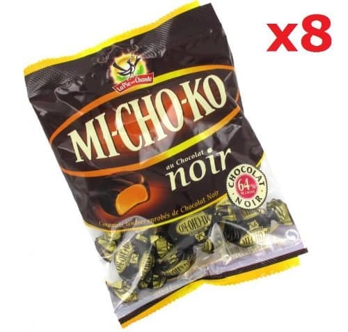 Mi-cho-ko, Dark Chocolate Covered Caramels 8 pack