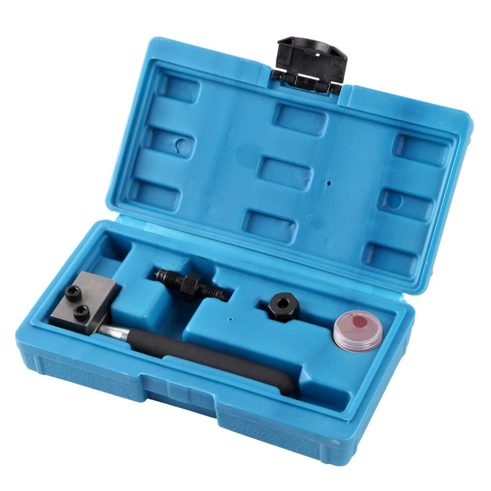 ALETO Universal Hand Held Brake Line Flaring Tool 3/16" SAE (4.75mm) Brake Pipe Double Flaring Tool Kit, 45 Degree Flare for Vehicle Brake Lines Repairing (With box)