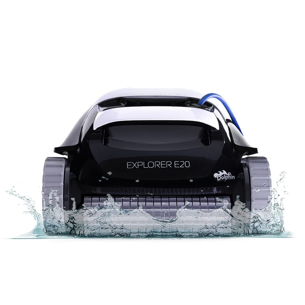 Dolphin (2026 Model) Explorer E20 Automatic Robotic Pool Vacuum Cleaner, Wall Climbing, Active Scrubber Brush