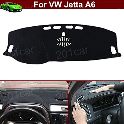 New 1pcs Luxury DashMat Dash Carpet Dash Covers Dashboard Cover Custom Fit for Volkswagen VW Jetta A6 2012 2013 2014 2015 2016 2017 2018 2019 2020