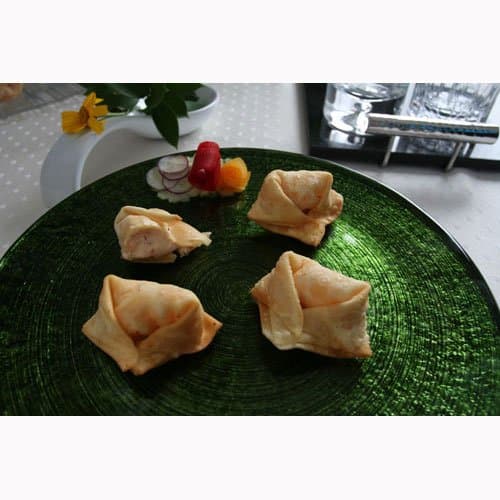 Cuisine Innovations Crab Rangoon - Asian Appetizer -- 100 per case.