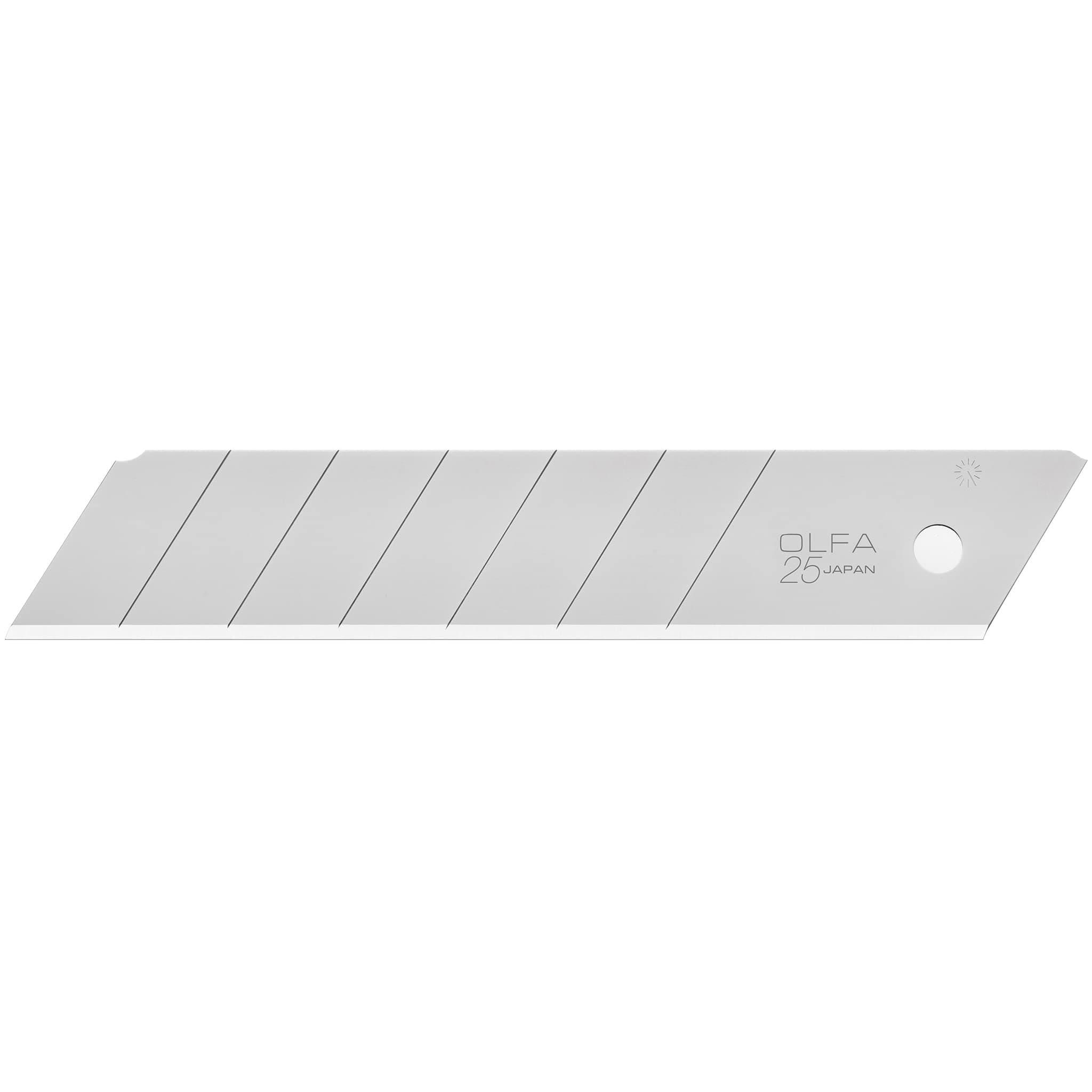 5008 HB-5B 25mm Snap-Off EHD Silver Blade, 5-Pack