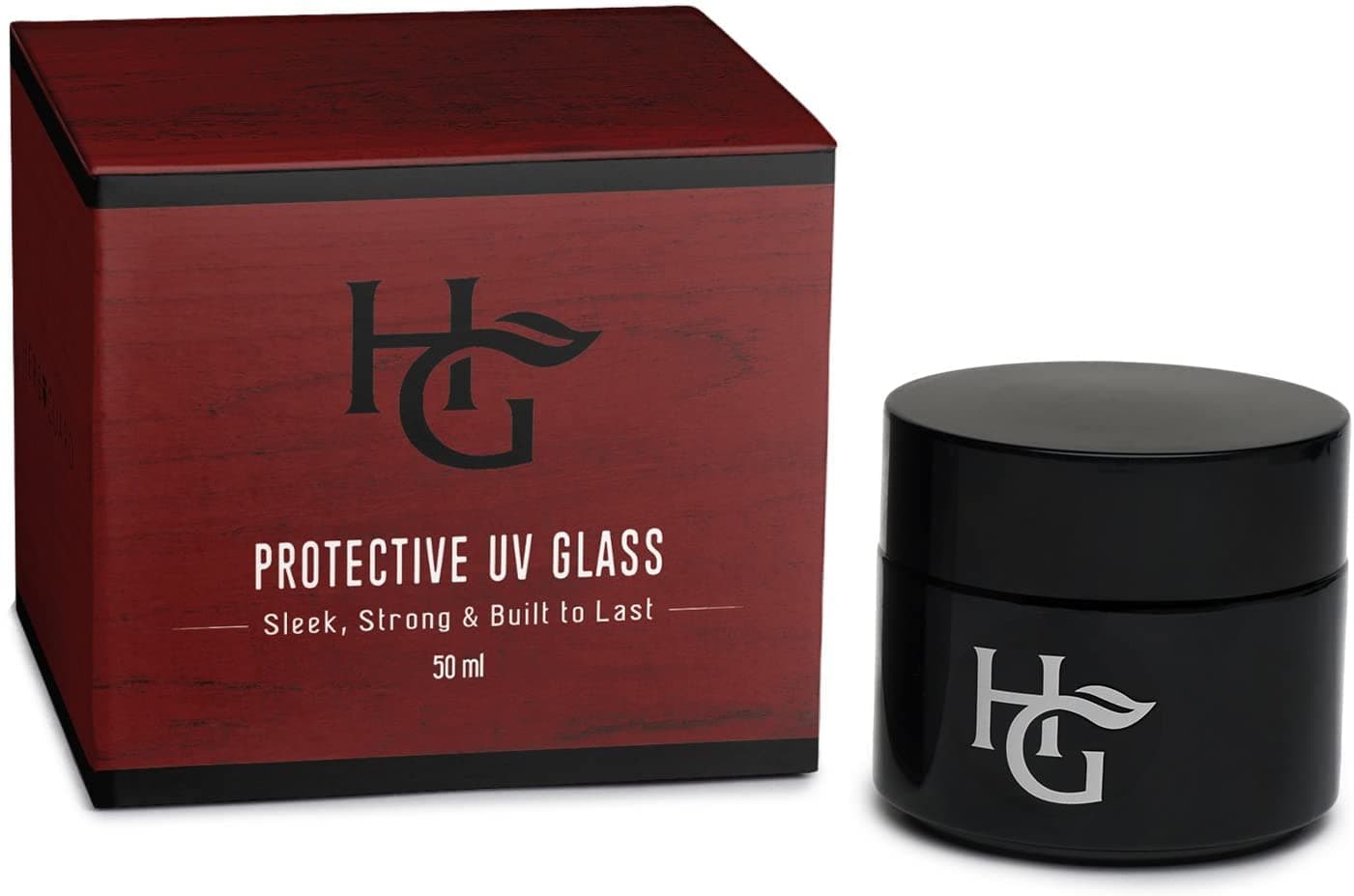 Herb Guard - Eighth Oz Ultraviolet Jar (50 ml) Airtight UV Protection Keeps Goods Fresh for Months