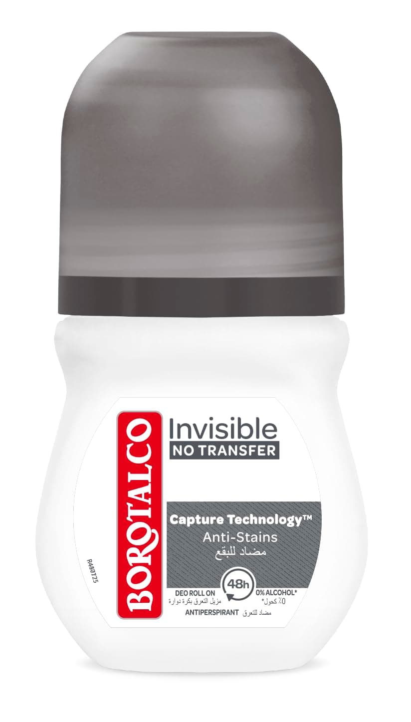 Borotalco Deodorant Invisible Roll on 50ml