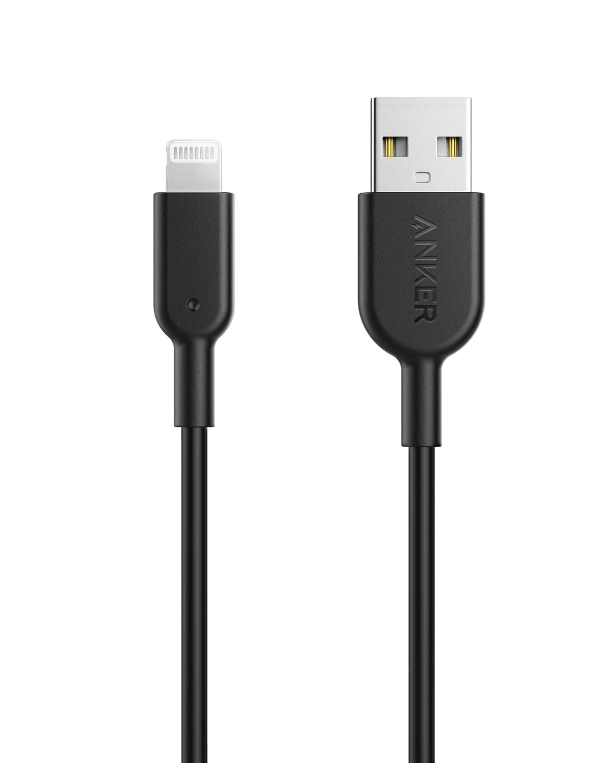 Powerline II Lightning Cable (3ft), Probably The World's Most Durable Cable, MFi Certified for iPhone 14/14 Pro/13 Pro Max/12/11/XR/X/8/8 Plus/7/7 Plus/6/6 Plus (Black)