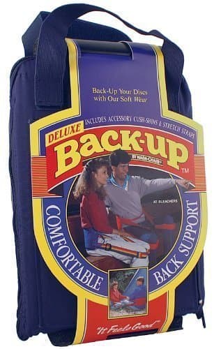 Nada Chair Back-Up with CushShins Back Support (Blue)