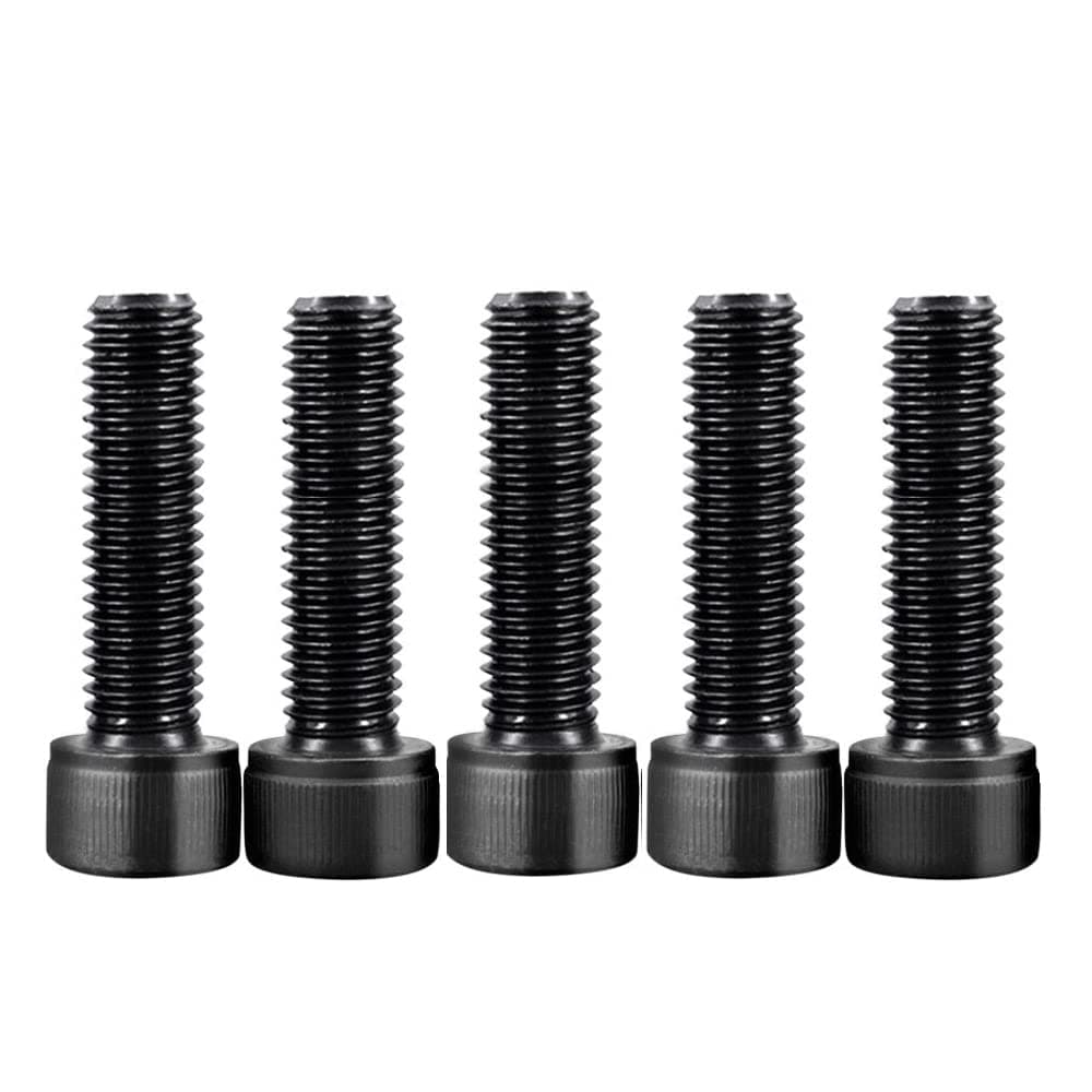 Universal Screws M7 Hex Socket Cap Cup Bolts 1.0mm Pitch Fine Thread Allen Screw (M7x16-1.0)