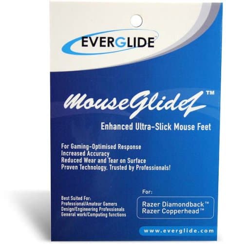 EVERGLIDE MOUSEGLIDEZ f.Razer Diamondback Mausunterteil