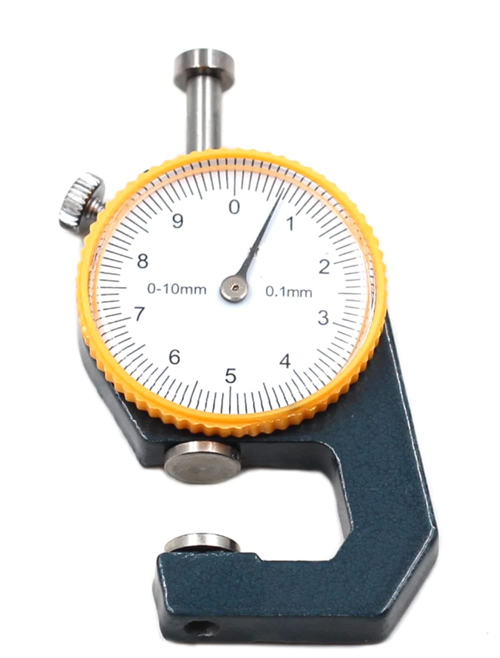 Driak 0-10mm dial Thickness Meter Gauge 0.1mm Depth Tester for Paper Film Leather Thickness Measuring Tool