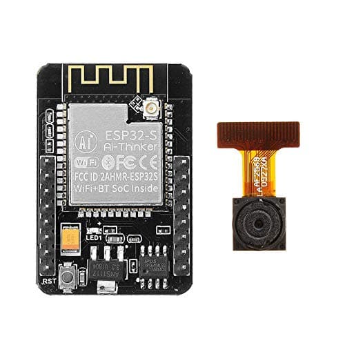 5V Esp32-Cam Esp32 Wifi Development Board Wireless Module With Ov2640 Camera Module Low-Power Dual-Core 32-Bit Cpu - Black