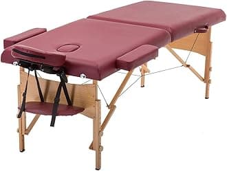 BestMassage Massage Table Portable Massage Bed Lash Bed 28In Wide Spa Bed Hight Adjustable 2 Fold Spa Bed Facial Cradle Salon Bed with Non-Woven Bag for Spa Footmassage Facial CareSpa Tattoo