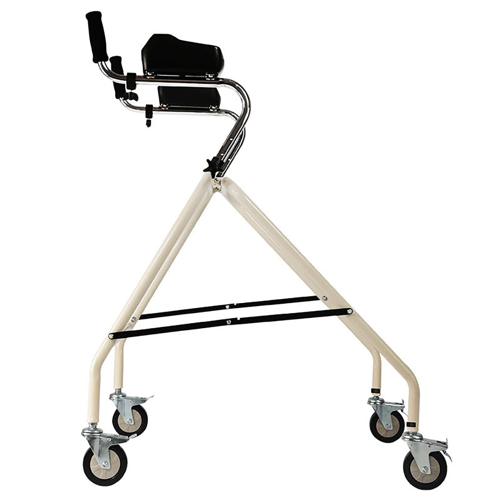 Heavy Duty Upright Walker - Upright Posture Walker Mobility Rollator, Upright Rollator Walker, Stand Up Folding Rollator Walker, Folding Rollator Walker, Upright Walker, Stand Up Rollator Walker