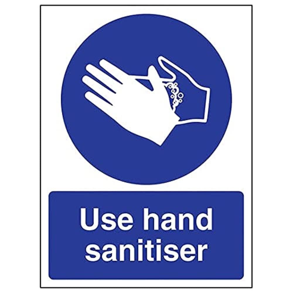 Mandatory General - Use Hand Sanitiser - 100 X 150mm