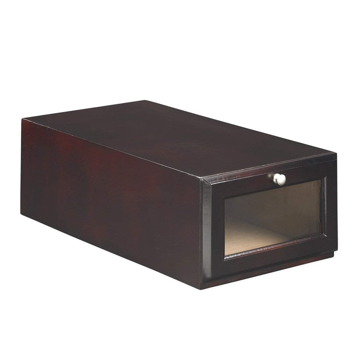 Standard Shoe/Sandal Storage Box, Mahogany