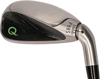 Q Gen 2 Adjustable Golf Club (Graphite) - Durable 2-Part Travel Shaft - 8 Settings from 4° Putter to 60° Lob Wedge - Men & Women