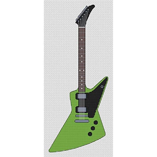 Explorer Guitar Cross Stitch Kit by Elite Designs