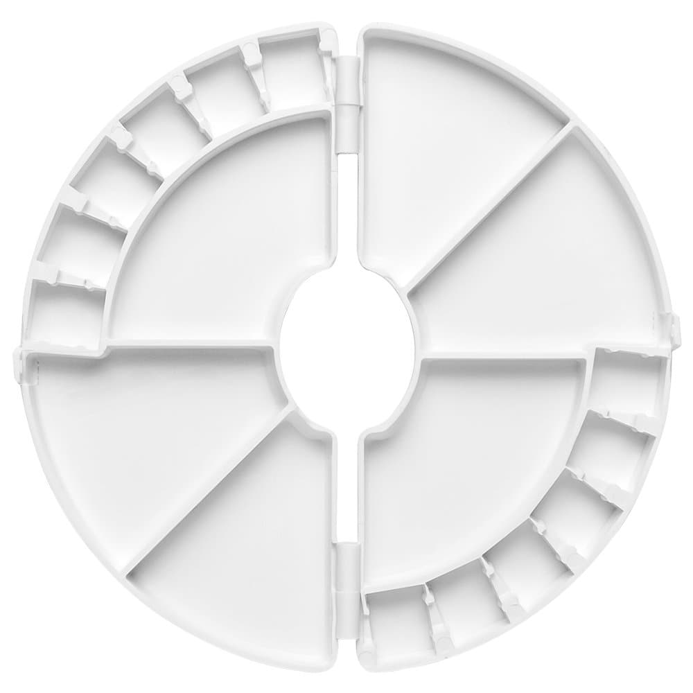 Frank Herring : Crescent Palette : 12 Half Pans and 6 Deep Wells