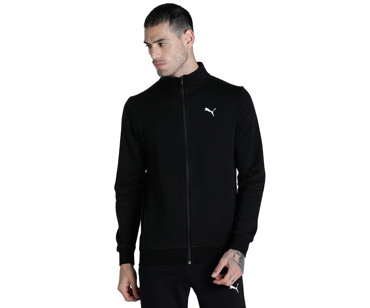 PumaMens Cotton Blend Standard Length Jacket