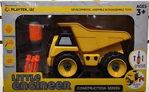 Playtek DIY Construction Series-Bulldozer Play Vehicles