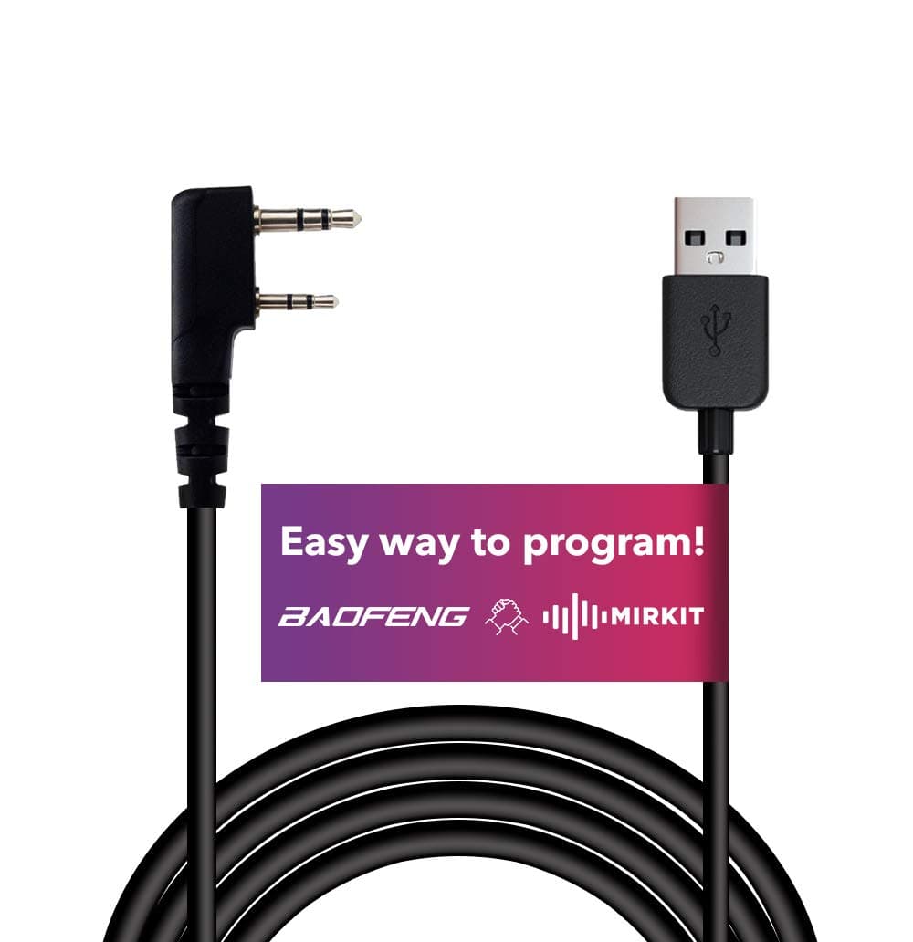 DM-5R Original Baofeng Programming Cable for Baofeng DM-860 Tier II DMR DM-5RPlus RD-5R DM-8HX 7r Mirkit Edition Accessories