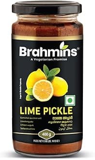 Lime Pickle Kerala Achar 400gms Brahmins Spicerange.com