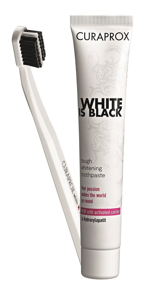 Curaprox White is Black Toothpaste