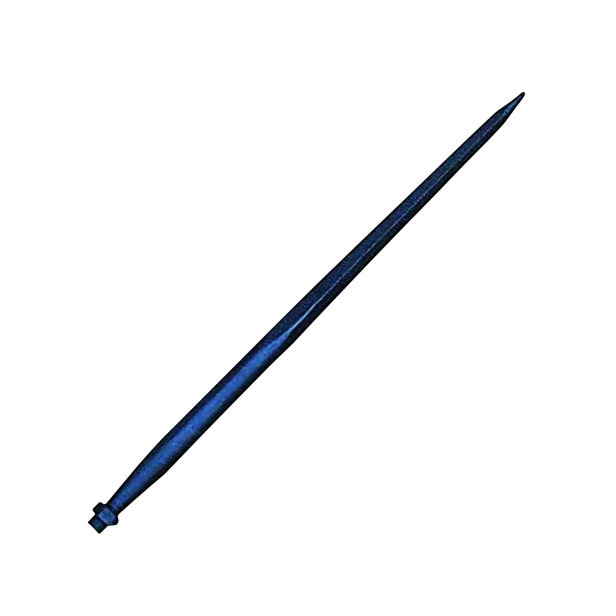 49" Hay Bale Spear 3000 LBs Capacity, C-2 Bale Spike Square Tapered Forged - 1 3/4" Conus 2, Bale Hay Spike with Hex Nut