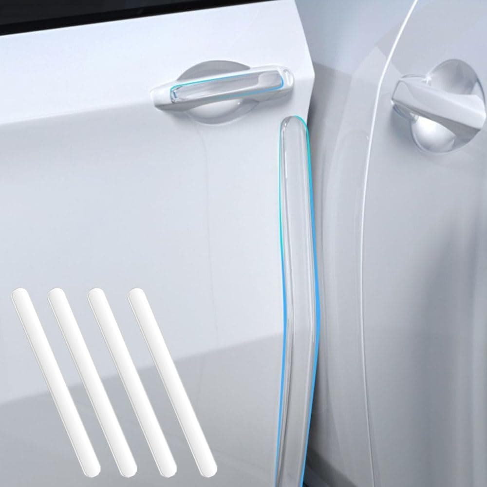 Car Door Handle Scratch Protector 2PCS Transparent Universal Car Door Handle Protector Accessories,Waterproof Anti-Scratch Car Paint Protection Film