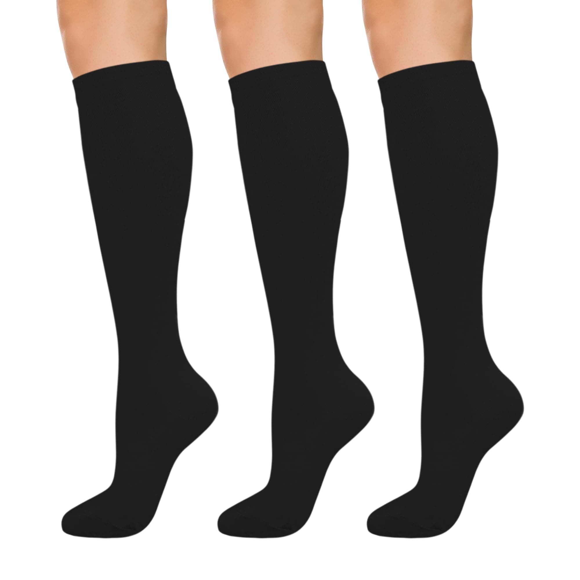 Women's Knee Socks - Black