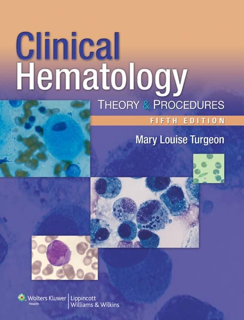 Clinical Hematology: Theory and Procedures 5th Edition