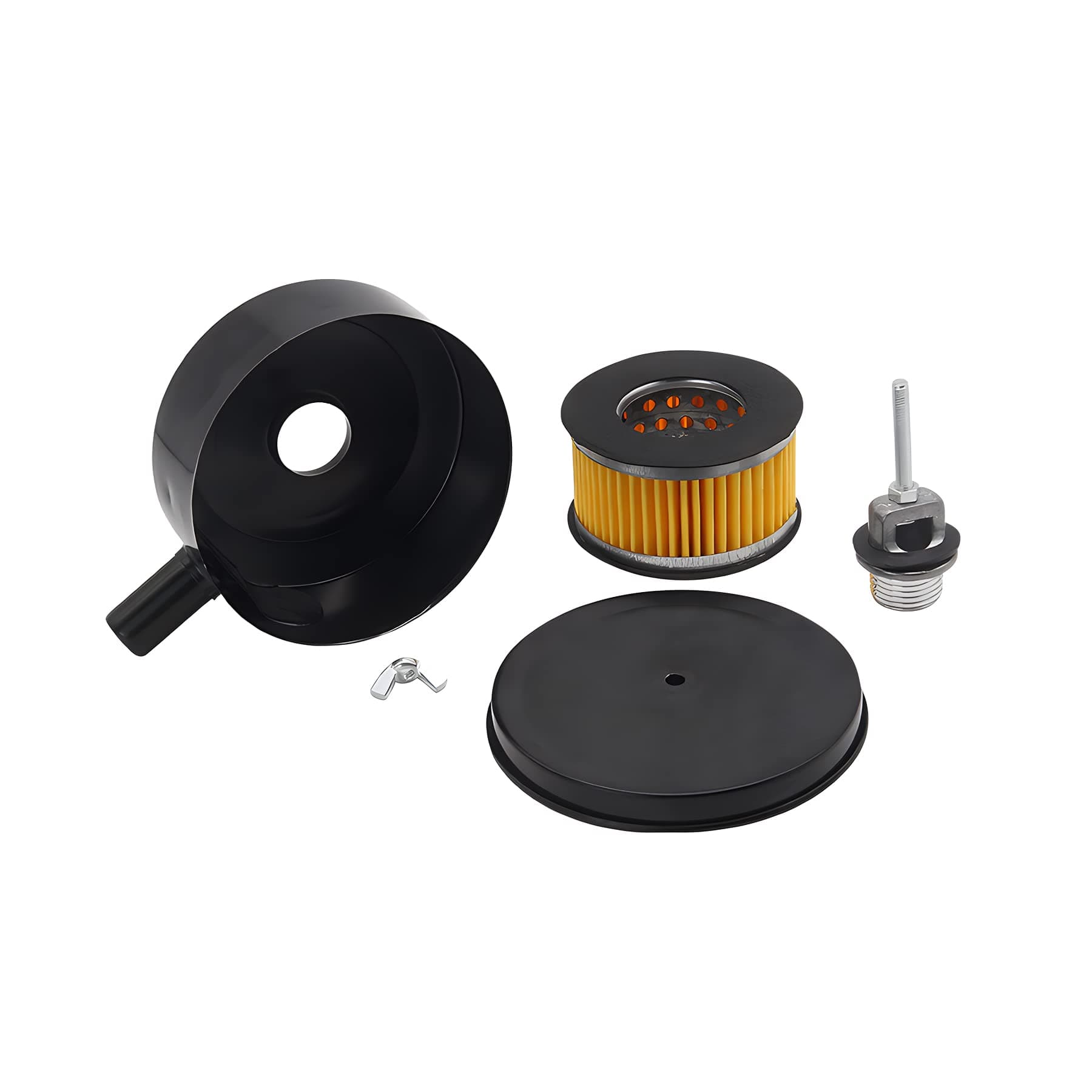 VH901700AV Air Compressor Pump Intake Filter With Filter Element W/Element Vh3000 Thread Compressor Air Intake Filter Fit for Campbell Hausfeld VT, TQ, VH Pumps 1/2" Repl MP333200SJ