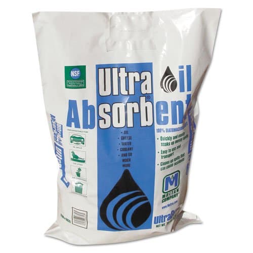 UltraSorb DE Premium Oil Absorbent, 25lb Poly Bag - Includes one 25-lb poly bag.