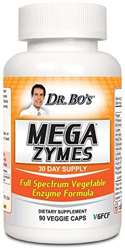 Dr. Bo's Mega Zymes- Full Spectrum Enzyme Support with Pro & Pre-biotics by Dr. Bo's